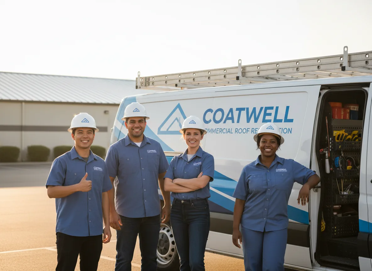 Commercial roof coating company in Utica, KY